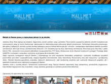 Tablet Screenshot of mallmet.pl